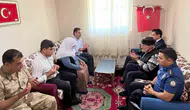 Akyaka protokolü 15 Temmuz şehit yakınları ve gazileri unutmadı