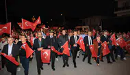 Çameli halkı 15 Temmuz şehitlerini yürüyüşle andı