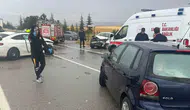 Eskişehir yolunda zincirleme kaza 2’si ağır 6 yaralı