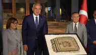Zeugma’nın çalınan 13. mozaik parçası evine döndü