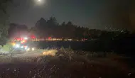 Fethiye Yeşilüzümlü orman yangınıyla mücadele ediyor
