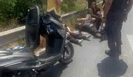 Çorlu'da motosiklet kazası 1'i çocuk 3 kişi yaralandı