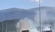 Bursa yolunda yangın alarmı