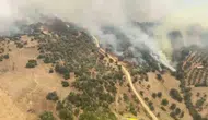 Aydın Bozdoğan yangınında hava gücü takviyesi yapıldı