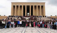 Şehitkamilli gençler Başkent turunda tarihle buluştu