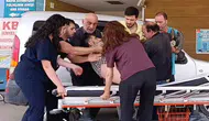Mantar ararken 4 metreden kayalıklara çakıldı
