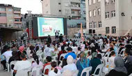 Gebze sokaklarında nostaljik açık hava sineması keyfi