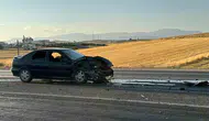 Adıyaman yolunda iki araç çarpıştı