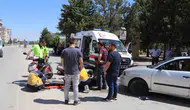 Karaman'da trafik kazası Elektrikli bisiklet sürücüsü yaralandı