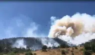 Korku dolu saatler: İki farklı noktada alevlerle mücadele