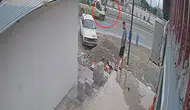 Düziçi’nde aniden yola fırlayan ata minibüs çarptı