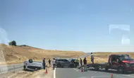 Silvan yolunda iki araç çarpıştı 9 kişi hastanelik oldu
