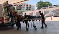 İnegöl'de otomobil ile geri dönüşüm aracı çarpıştı