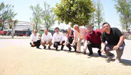 Yenişehirli çiftçinin hasat mesaisi başladı