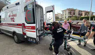 Düzce'de elektrikli bisiklet kazası Genç sürücü hastanelik oldu