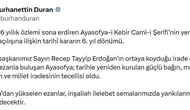 Ayasofya'nın yeniden ibadete açılmasının üzerinden altı yıl geçti