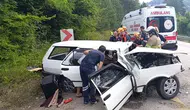 Karabük yolunda tırın dorsesi koptu 1 kişi hayatını kaybetti