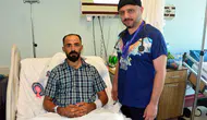 Sedef hastasının atardamarı kendiliğinden yırtıldı