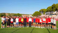 Ayvalıkgücü Belediyespor yeni sezon öncesi moral depoladı