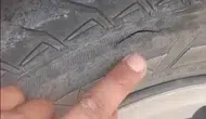 Keşan'da sabah şoku Servis minibüsünün lastiklerini kestiler