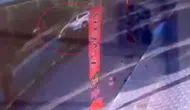 Şanlıurfa’da ticari araç refüje uçtu