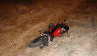 Karaman'da kavşak kazası Motosiklet sürücüsü hastaneye kaldırıldı