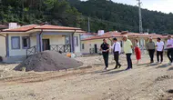 Arsuz’da depremzedeler için inşa edilen 18 yeni ev bitmek üzere