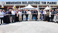 Menemen’de şoför esnafına otel konforunda dinlenme tesisi