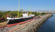 Bandırma Vapuru Samsun sahilinde yeni rotasına taşınıyor