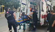 Bafra’da kavşak kazası Motosikletli genç yaralandı