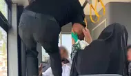 Adıyaman’da otobüs yolcuları birbirine girdi