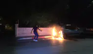 Antalya'da otomobil yangını Kardeş kundaklaması şüphesi