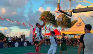 Akçakoca plajlarında basketbol heyecanı başladı