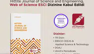 Hitit Üniversitesi'nin mühendislik dergisine uluslararası onay