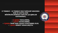 Bingöl sokaklarında yedi günlük güvenlik denetimi