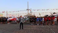 Köyceğiz plajlarında üniversiteli hentbolcuların büyük rekabeti başladı