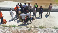 Hatay’da bisikletli kaza 12 yaşındaki çocuk köprüden dereye düştü