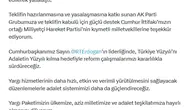 12’nci Yargı Paketi Meclis’ten geçti