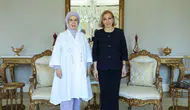Emine Erdoğan İstanbul’da Lübnan Başbakanı’nın eşini konuk etti