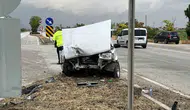 Konya Meram'da kavşak kazası 5 kişi yaralandı
