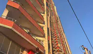 Kızıltepe’de apartman dairesinde çıkan yangın paniğe yol açtı