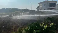 Arsuz’da otluk alanda çıkan yangın korkuttu