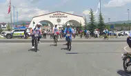 Ardahan’da pedallar sağlık ve doğa için dönüyor