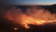 Adıyaman ormanlarında rüzgarla büyüyen yangın paniği