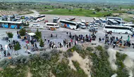 Kapadokya’da balon turları rüzgar engeline takıldı