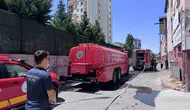Kayseri'de bir atölye fırın yüzünden alevlere teslim oldu