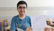 Elazığlı Sefa Fırat LGS sınavında tüm soruları hatasız çözdü