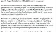 Adliyelerde yeni dönem başlıyor
