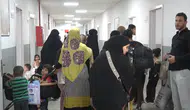 Kilis Öncüpınar kapısında Suriyelilerin dönüş trafiği sürüyor