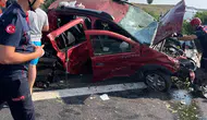 Osmaniye'de otoyol kazası 5 kişi yaralandı